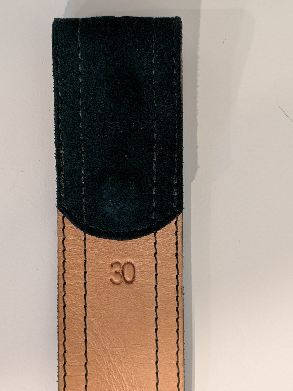 Hobby Horse Co Dark Green Suede Waist Belt - Picture 6 of 8